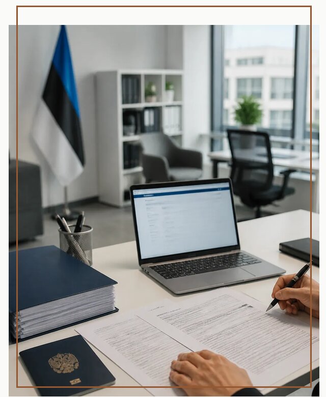 Оформление ВНЖ в Эстонии для переезда и легального проживания в Кызыле